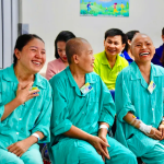 Logo nhóm của Hội bệnh nhân chiến đấu với ung thư